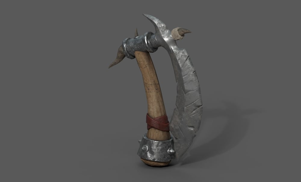 Konzept, Modeling, Sculpting, Retopologie, Texturieng, Unwrapping, Rendering