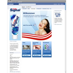 Signal – Konzept für Facebook-Fanpage