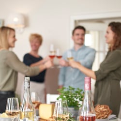 Dinner with friends Shooting für Rotkäppchen/Mumm Weine