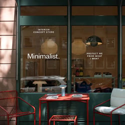 Minimalist. — Concept Store Interior & Logo Design