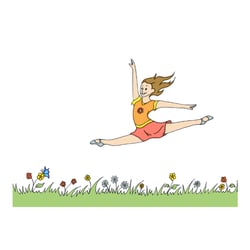 Liederbuch-Illustration | Zum Glück