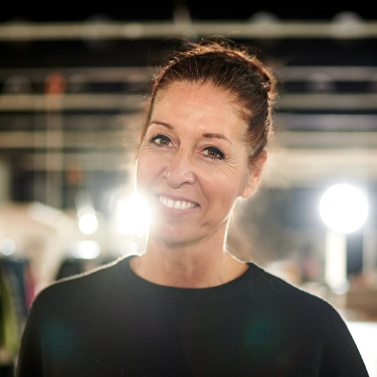 Stylist Christiane Heuse