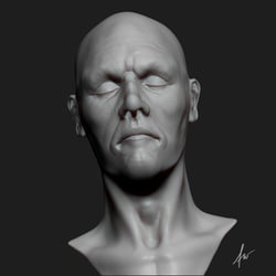 maleHeadBust01
