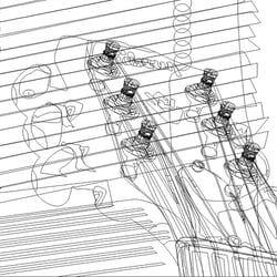 Ilustración Vectorial – Guitarra