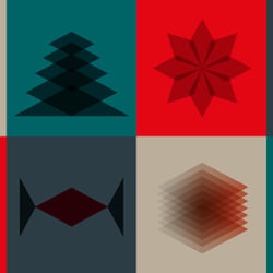 Gestaltung div. Medien für Weihnachtsgrüße