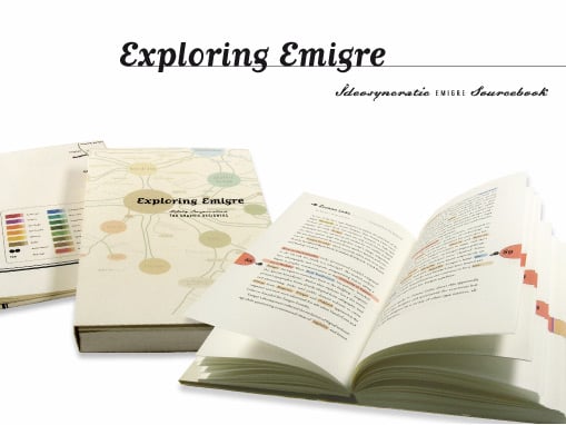Emigre – Buchgestaltung