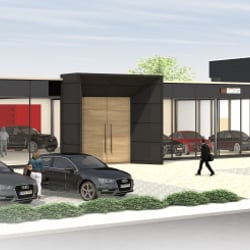 Autohaus Visualisierung