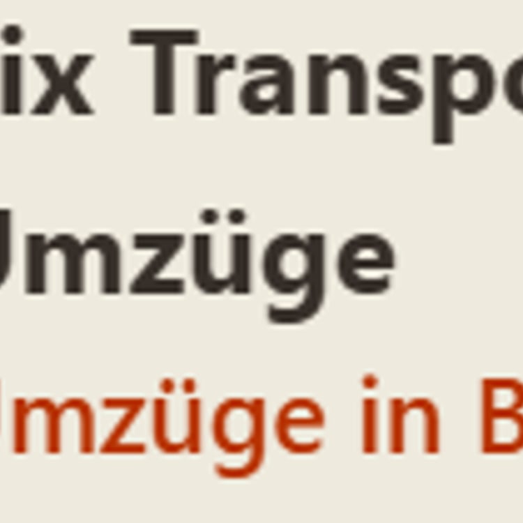 Fix Transporte Umzuege