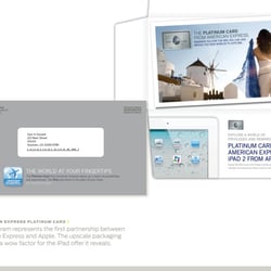 American Express Platinum Card Direct Mail