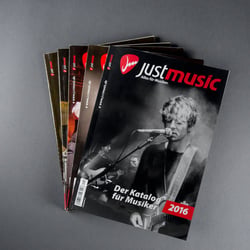 „DER KATALOG FÜR MUSIKER“  | SORTIMENTSKATALOG | JustMusic Berlin