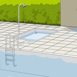 Schwimmbad (Photoshop)