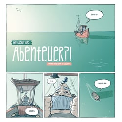 Wo bleibt das Abenteuer?! (Excerpt page 1)