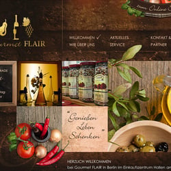 Webdesign Gourmetflair