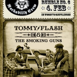 Flyer Nr.6  für die Reihe „Rockabilly Rumble“