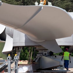 Größenvergleich des Rotor