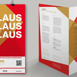Kommunikationskonzept & Design | Deutscher Lehrerpreis | Vodafone Stiftung