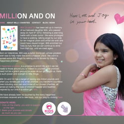 Webdesign „MilliOn and On“