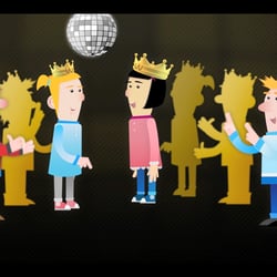 Winner takes all—Motion graphics animation