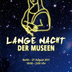 Plakatserie für die „Lange Nacht der Museen“ in Berlin