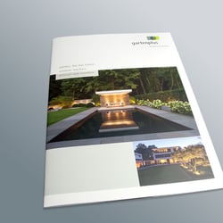 Imagebroschüre für Gartenarchitekten