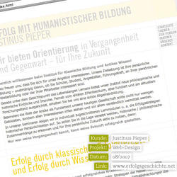 Justinus Pieper – www.erfolgsgeschichte.net