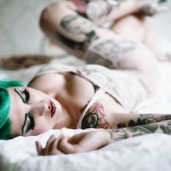 in bed with victoria