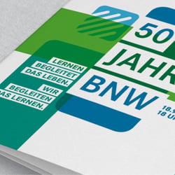 Veranstaltungsbranding Jubiläumsfeier