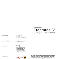 Einladung Creature IV 2