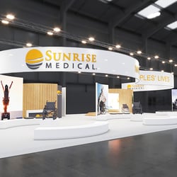 Sunrise Medical, Rehacare, seit vielen Jahren