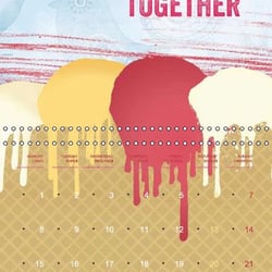 Love and Joy / (Monthly calendar, 14 pages)