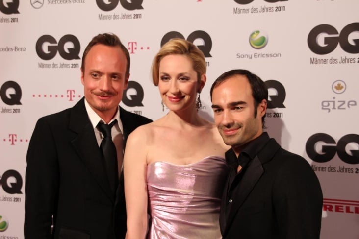 Klaus Unrath und Ivan Strano bei GQ Men of the Year 2011
