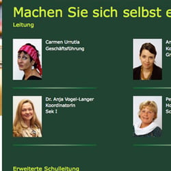 Website Schule Eins