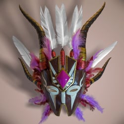 Diablo III Witchdoctor-Mask