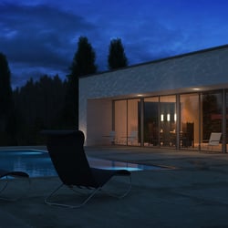 Cutipol House @ night www.polythetic.com