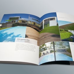 Imagebroschüre für Gartenarchitekten