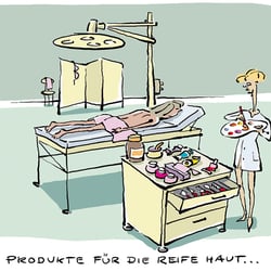 Reife Haut