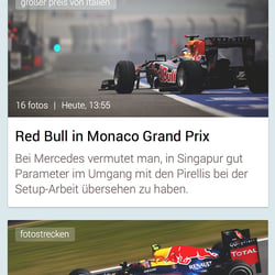 Formula-1 App For Android