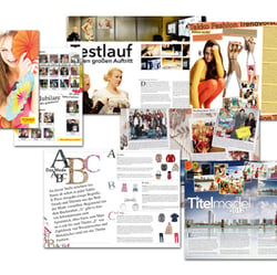 TAKKO X-PRESS Frühjahr 2012 Layout, Konzeptentwicklung und Art Direktion der Mitarbeiterzeitung.