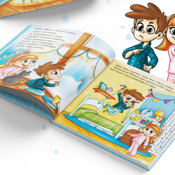 Kinderbuch Illustration,  Character-Design, Digitale Illustrationen