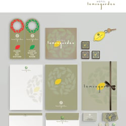 Kundin: 5* Hotel LEMONGARDEN, Brac, Croatia | CD | Graphik | Logo | Werbemittel | Geschäftsausstattung | 2016−2018