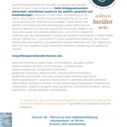 grafik und design round about print und web für www.achtsam-beruehrt-sein.de