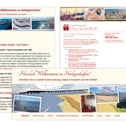 Webdesign für eine Ferienwohnung in Heiligenhafen