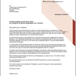 Bewerbungsvorlage Anschreiben 4