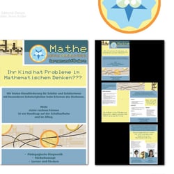 Logodesign, Editorial Design/Digital Media, Folder für Mathe-lernen-und-fördern