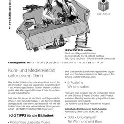 Anzeige Zeitung in Cottbus _ SW Variante