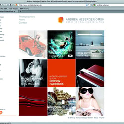 Projekt: Website • Kunde: Andrea Heberger