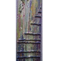 Ansichtssache: Pasta, Acryl, Sprühlack, 2010