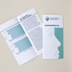Infobroschüre „Nasenkorrektur“