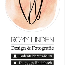 Visitenkarte Romy Linden (vorher)