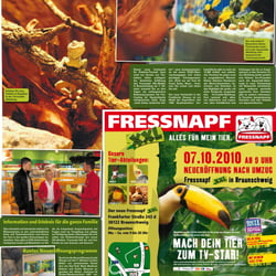 BILD Hannover 7.10.2010 Fressnapf XXL Eröffnung 1/1 Seite